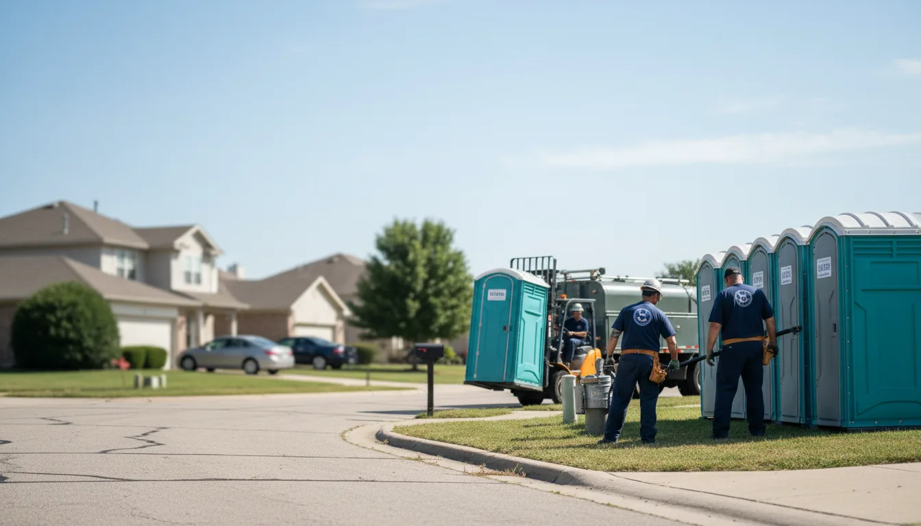 Porta Potty Rental in Royal Oak, MD near me